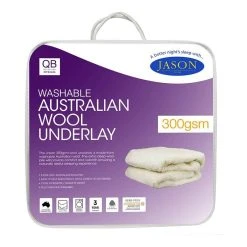 Jason 300 GSM Australian Wool Underlay