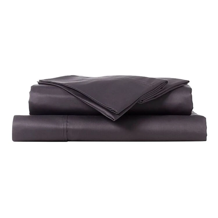 Phase 2 1000 Thread Count Cotton Sheet Set Charcoal 2 Phase 2 1000 Thread Count Cotton Sheet Set Charcoal - Image 2