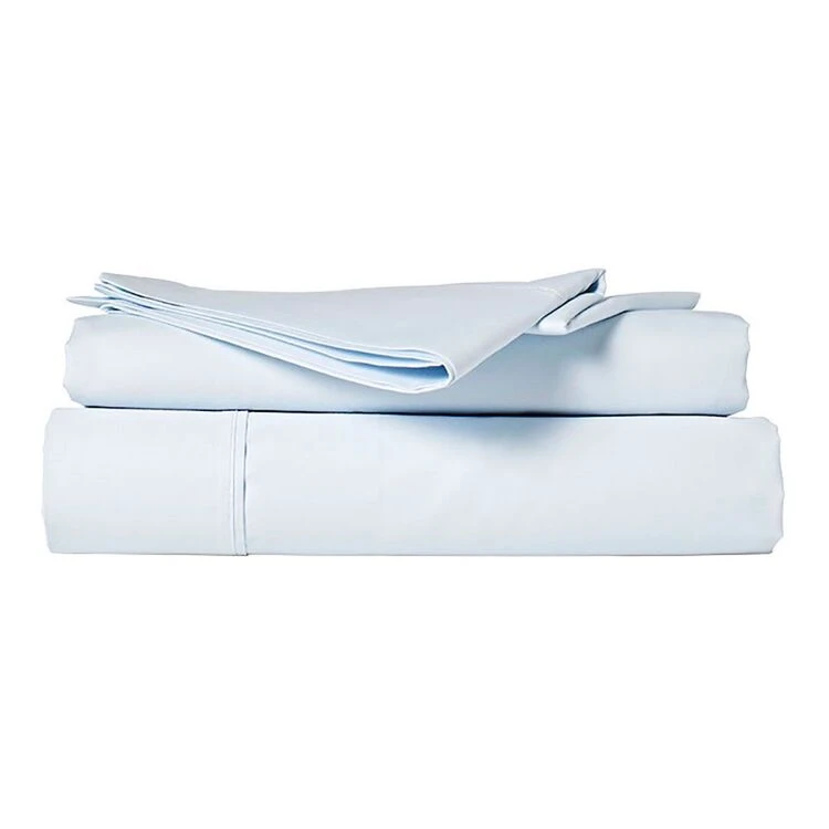 Phase 2 1000 Thread Count Cotton Rich Sheet Set Blue King Bed 2 Phase 2 1000 Thread Count Cotton Rich Sheet Set Blue King Bed - Image 2