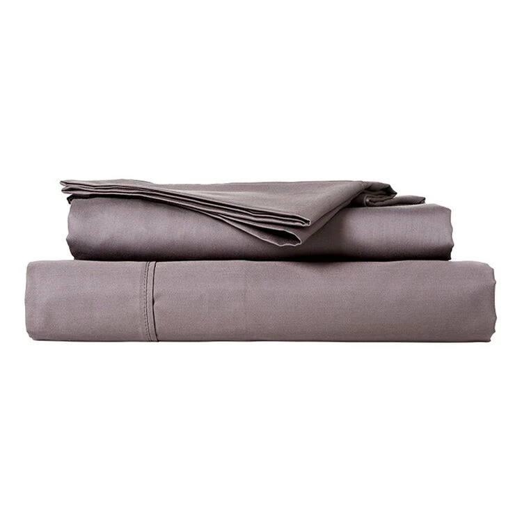 Phase 2 1500 Thread Count Cotton Rich Sheet Set Queen Bed Grey Queen 2 Phase 2 1500 Thread Count Cotton Rich Sheet Set Queen Bed Grey Queen - Image 2