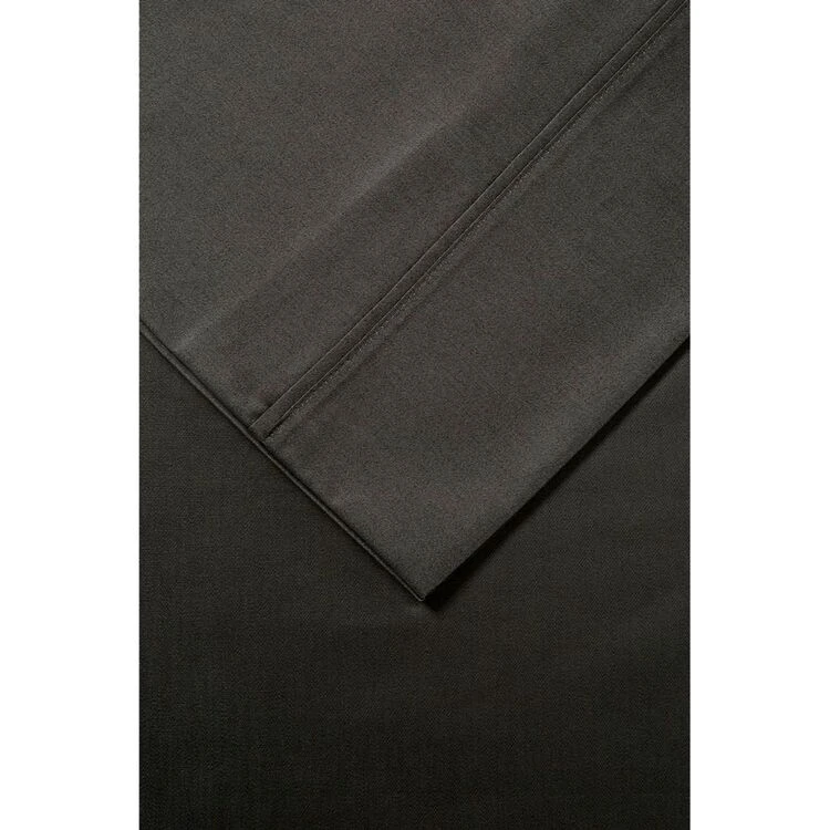 Accessorize 1500 Thread Count Cotton Rich Sheet Set Charcoal 1 Accessorize 1500 Thread Count Cotton Rich Sheet Set Charcoal