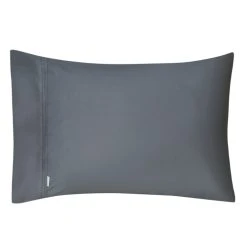Elysian 1000 Thread Count Egyptian Cotton Standard Pillowcase Pair Charcoal Standard