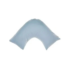 Linen House 300 Thread Count U-Shape Pillowcase Blue U Shape