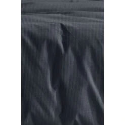 Gainsborough Capri Waffle Quilt Cover Set Charcoal