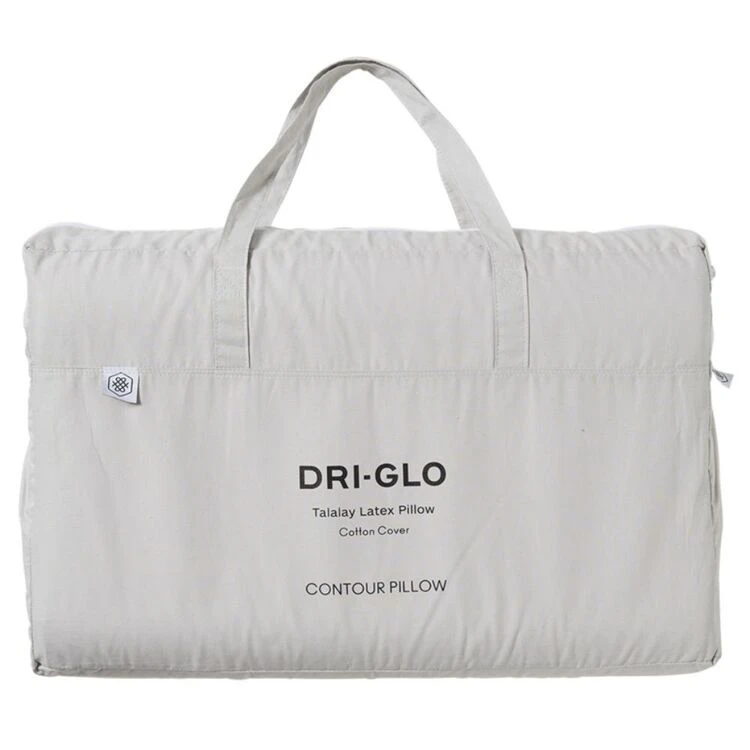 Dri Glo Talalay Latex Pillow Contour 1 Dri Glo Talalay Latex Pillow Contour