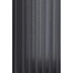 Dri Glo Linen Cotton Sheer Curtain 140x230 Charcoal 140 X 230 Cm