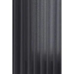 Dri Glo Linen Cotton Sheer Curtain 180x250 Charcoal 180 X 250 Cm