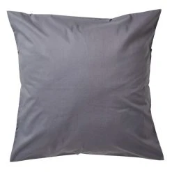 Accessorize Polycotton European 2 Pack Pillowcase Charcoal European -Dri-Glo Shop 620755 C 0010 00