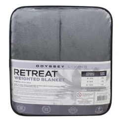 Odyssey Living Weighted Blanket 7kg Charcoal -Dri-Glo Shop 623246 C 0010 00 3