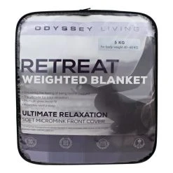 Odyssey Living Weighted Blanket 9kg Charcoal 13 Odyssey Living Weighted Blanket 9kg Charcoal -Dri-Glo Shop 623247 C 0010 00