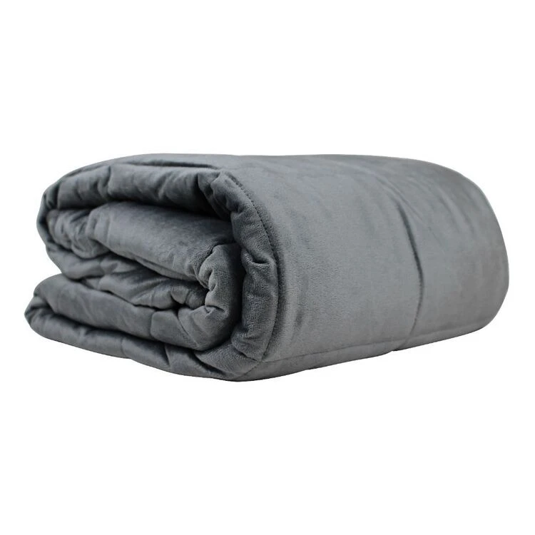 Odyssey Living Weighted Blanket 9kg Charcoal 2 Odyssey Living Weighted Blanket 9kg Charcoal - Image 2