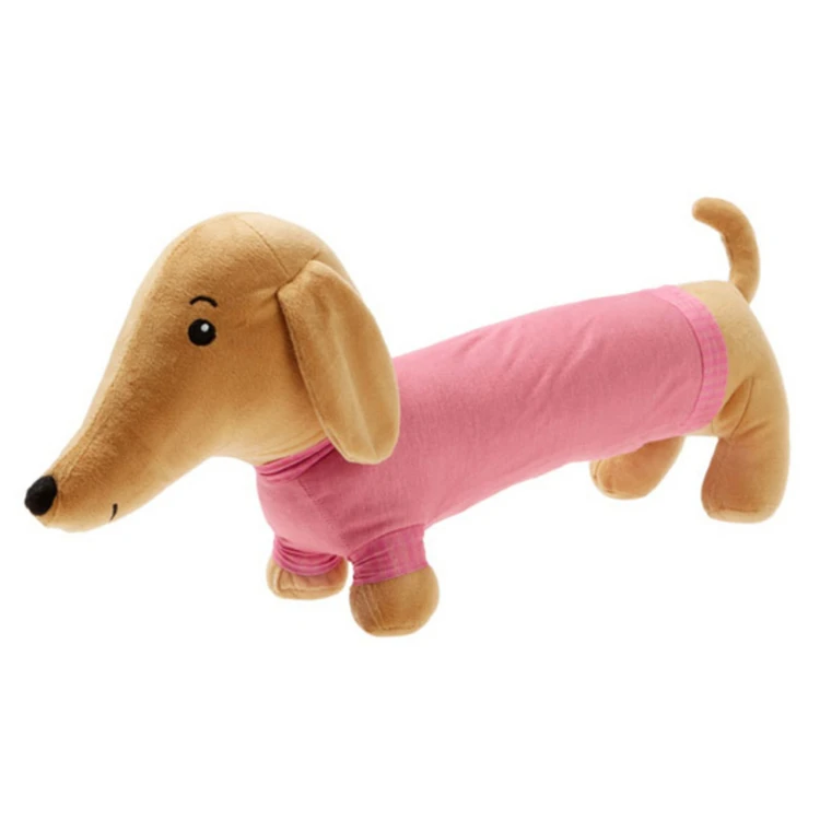 Linen House Kids Sausage Dog Novelty Cushion Tan 1 Linen House Kids Sausage Dog Novelty Cushion Tan
