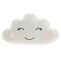 Linen House Cloudy Novelty Cushion Grey