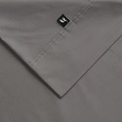 Polo 850 Thread Count Cotton Rich Garment Washed Sheet Set Grey