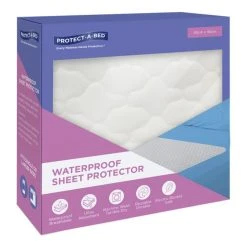 Protect A Bed Protect-A-Bed Waterproof Sheet Protector White