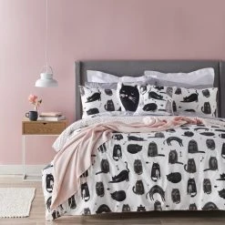 Mozi Moggs 300 Thread Count Quilt Cover Set Multicoloured