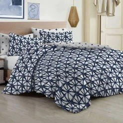 Polo Trellis Cotton Percale Quilt Cover Set Multicoloured