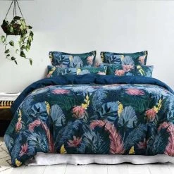 Gainsborough Capacobana Cotton Quilt Cover Set King Bed Multicoloured King