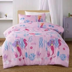 Happy Kids Under The Sea Glow In The Dark Quilt Cover Set Multicoloured