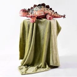 Happy Kids Dino Novelty Throw With Cushion 67x32cm Multicoloured -Dri-Glo Shop BP626526001 multi msc