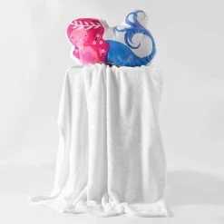 Happy Kids Mermaid Novelty Throw With Cushion 40x34cm Multicoloured -Dri-Glo Shop BP626527001 multi msc