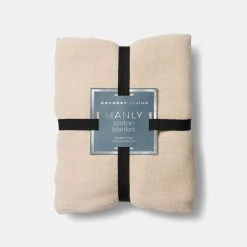 Odyssey Living Manly Cotton Blanket Beach Beach