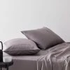 Warwick Home 300 Thread Count Washed Cotton Sheet Set Biscuit