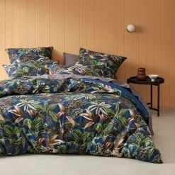 Warwick Home Zanzibar Quilt Cover Set Navy