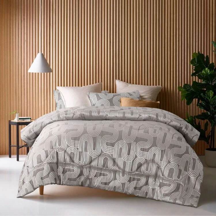 Accessorize Brent 3 Piece Jacquard Comforter Set Multicoloured 1 Accessorize Brent 3 Piece Jacquard Comforter Set Multicoloured