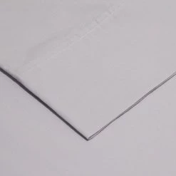Chyka Home 300 TC Washed Cotton Percale Sheet Set Grey