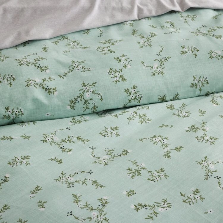 Chyka Home Gardener Textured Cotton Quilt Cover Set Multicoloured 5 Chyka Home Gardener Textured Cotton Quilt Cover Set Multicoloured - Image 5