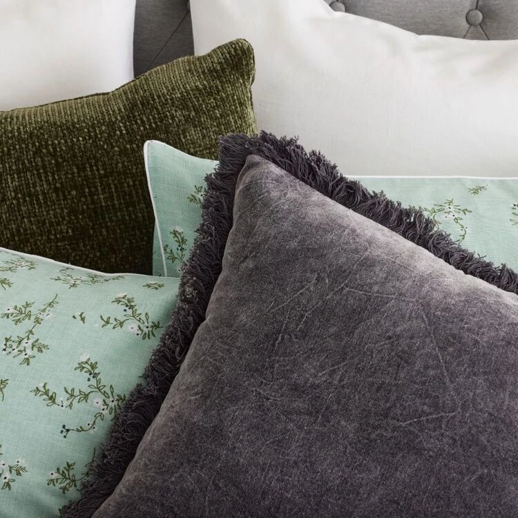 Chyka Home Gardener Textured Cotton Quilt Cover Set Multicoloured 3 Chyka Home Gardener Textured Cotton Quilt Cover Set Multicoloured - Image 3