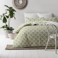 Dri Glo Ilika Quilted Quilt Cover Set Sage -Dri-Glo Shop BP646458001 sage